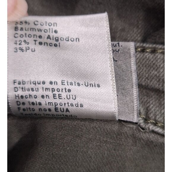 EUC AG Adriano Goldschmied The Moto Legging in Olive Green/Size 28 - Picture 7 of 7